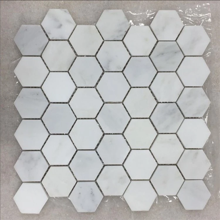 Oirental White Marble Mosaic Tile