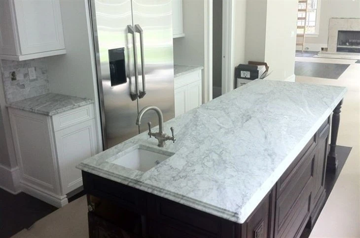 Bianco Gioia Marble kitchen countertop